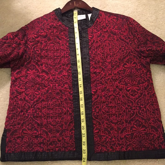 Dressy Open Blazer by Alfred Dunner - Picture 4 of 7